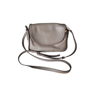 Women's MARC JACOBS Crossbody Bag One Size Taupe with Gold Hardware